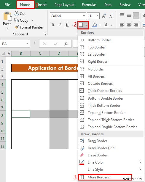 วิธีการวาดแผนผังชั้นใน Excel (2 วิธีง่ายๆ)