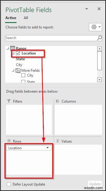 วิธีการสร้างลำดับชั้นใน Excel Pivot Table (ด้วยขั้นตอนง่ายๆ)