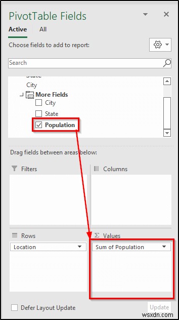 วิธีการสร้างลำดับชั้นใน Excel Pivot Table (ด้วยขั้นตอนง่ายๆ)