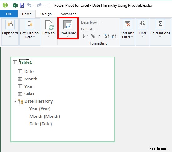 สร้างลำดับชั้นวันที่ในตาราง Pivot ของ Excel (พร้อมขั้นตอนง่ายๆ)