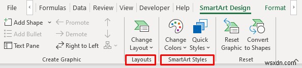 วิธีใช้ลำดับชั้น SmartArt ใน Excel (ด้วยขั้นตอนง่ายๆ)