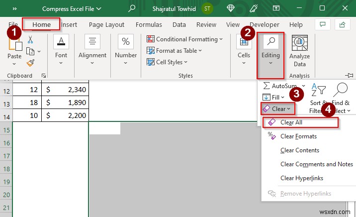 วิธีบีบอัดไฟล์ Excel มากกว่า 100MB (7 วิธีที่เป็นประโยชน์)
