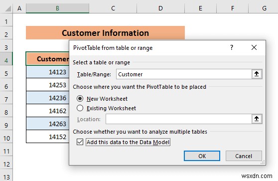 วิธีสร้างความสัมพันธ์ระหว่างตารางใน Excel (3 วิธี)