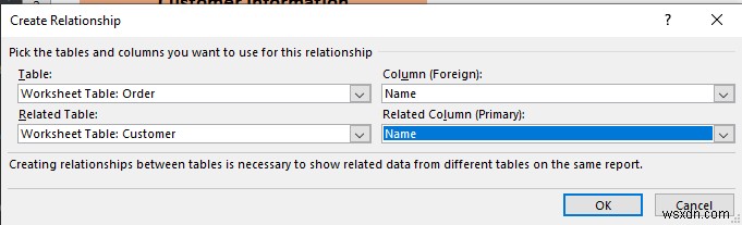 วิธีสร้างความสัมพันธ์ระหว่างตารางใน Excel (3 วิธี)