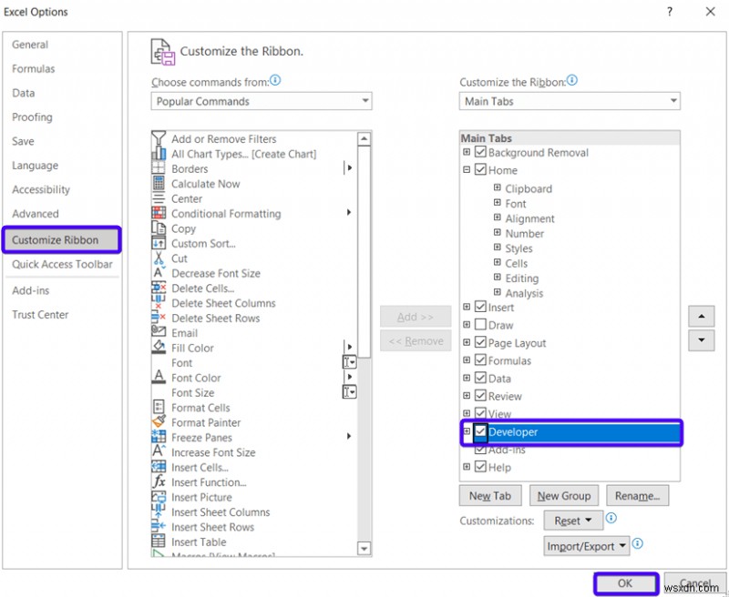 วิธีการลบการแมป XML ใน Excel (ด้วยขั้นตอนง่ายๆ)