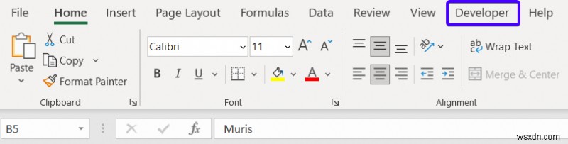 วิธีการลบการแมป XML ใน Excel (ด้วยขั้นตอนง่ายๆ)