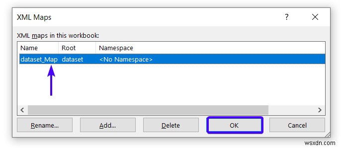 วิธีการลบการแมป XML ใน Excel (ด้วยขั้นตอนง่ายๆ)