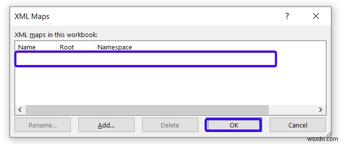 วิธีการลบการแมป XML ใน Excel (ด้วยขั้นตอนง่ายๆ)