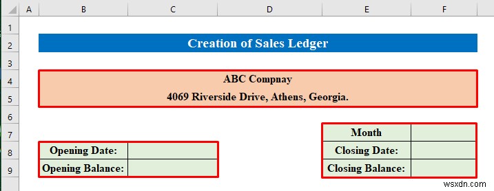 วิธีสร้างบัญชีแยกประเภทการขายและการซื้อใน Excel