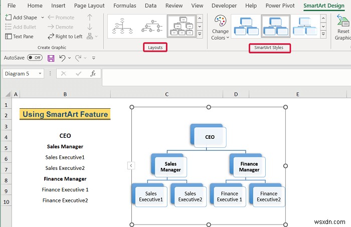 วิธีการสร้างลำดับชั้นใน Excel (3 วิธีง่ายๆ)