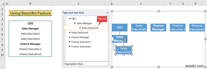 วิธีการสร้างลำดับชั้นใน Excel (3 วิธีง่ายๆ)