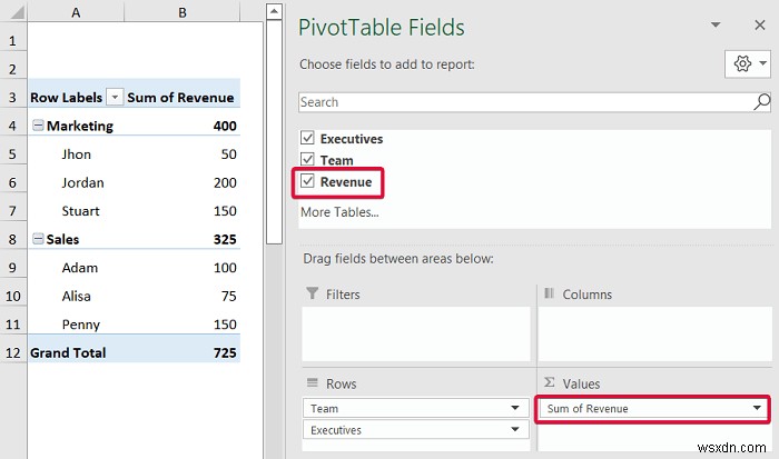 วิธีการสร้างลำดับชั้นใน Excel (3 วิธีง่ายๆ)