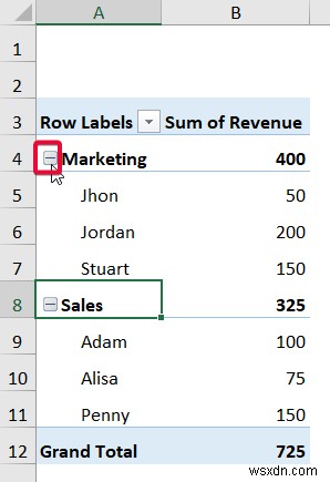 วิธีการสร้างลำดับชั้นใน Excel (3 วิธีง่ายๆ)