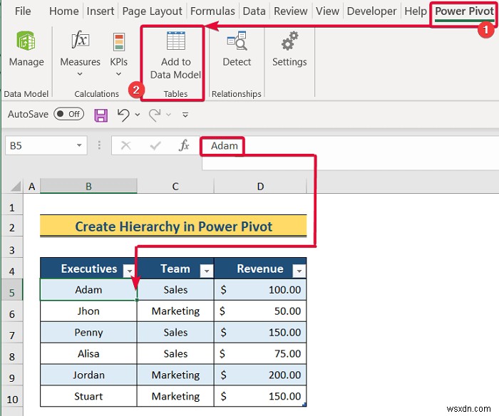 วิธีการสร้างลำดับชั้นใน Excel (3 วิธีง่ายๆ)