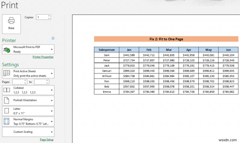 [แก้ไขแล้ว!] มาตราส่วนการพิมพ์ให้พอดีไม่ทำงานใน Excel