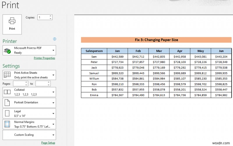 [แก้ไขแล้ว!] มาตราส่วนการพิมพ์ให้พอดีไม่ทำงานใน Excel