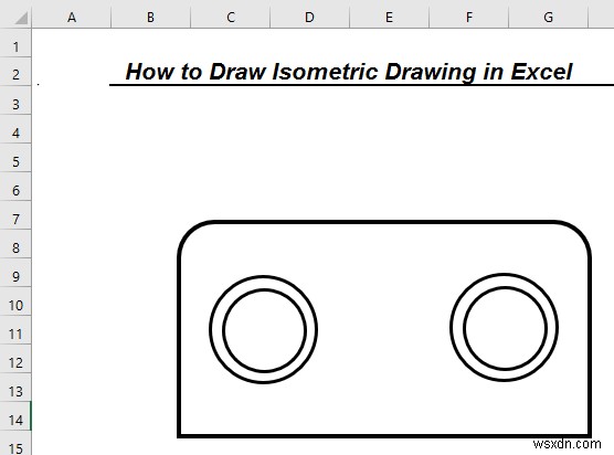 วิธีการวาดภาพวาดสามมิติใน Excel (ด้วยขั้นตอนง่ายๆ)