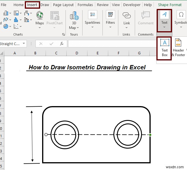 วิธีการวาดภาพวาดสามมิติใน Excel (ด้วยขั้นตอนง่ายๆ)