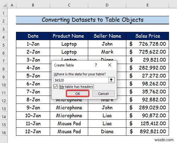 วิธีใช้ตัวแบบข้อมูลใน Excel (3 ตัวอย่าง)