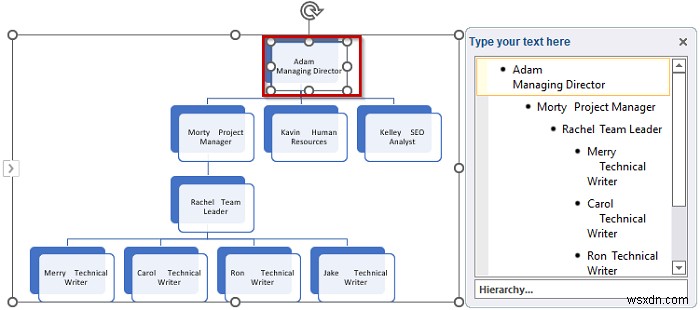 วิธีการสร้างแผนภูมิลำดับชั้นใน Excel (3 วิธีง่ายๆ)