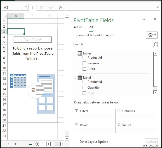 วิธีสร้างความสัมพันธ์ใน Excel ด้วยค่าที่ซ้ำกัน