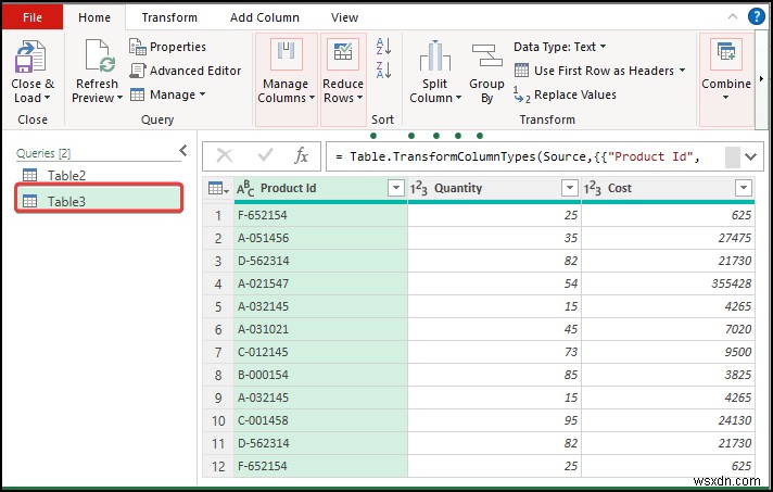 วิธีสร้างความสัมพันธ์ใน Excel ด้วยค่าที่ซ้ำกัน