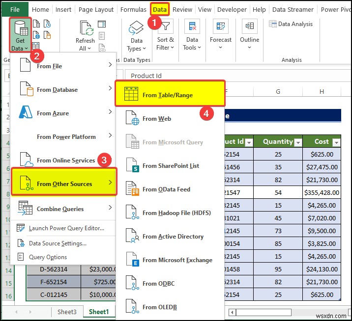 วิธีสร้างความสัมพันธ์ใน Excel ด้วยค่าที่ซ้ำกัน