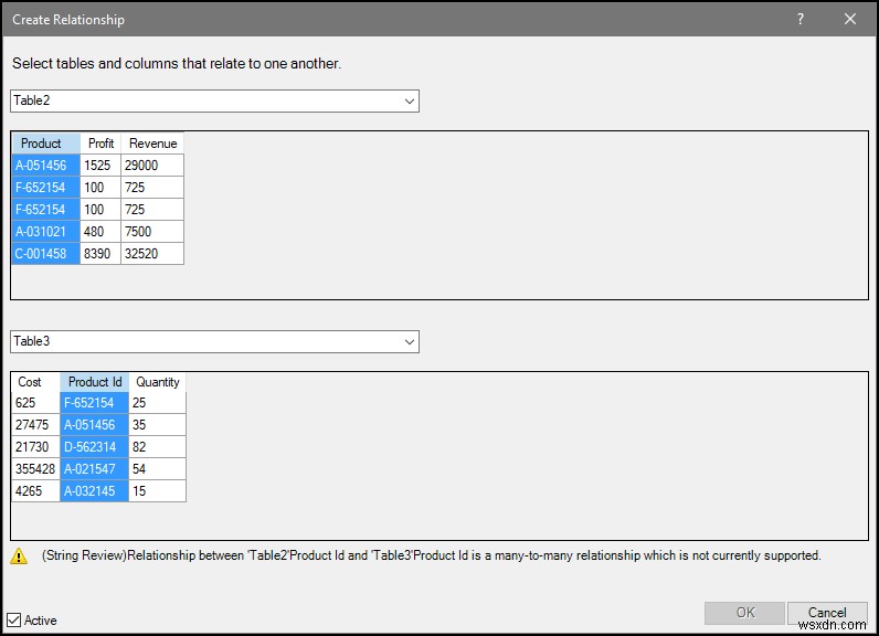 วิธีสร้างความสัมพันธ์ใน Excel ด้วยค่าที่ซ้ำกัน