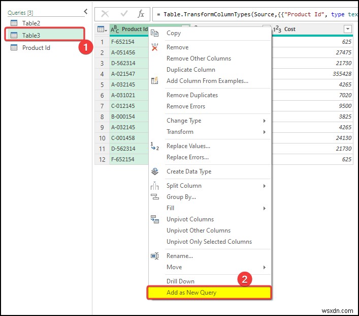 วิธีสร้างความสัมพันธ์ใน Excel ด้วยค่าที่ซ้ำกัน