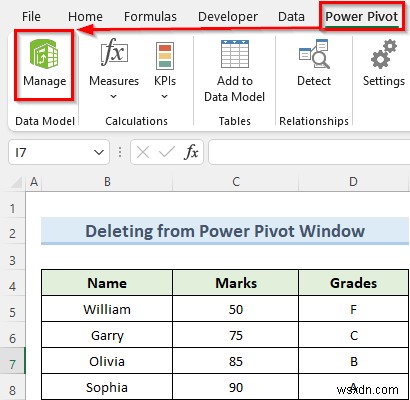 วิธีลบตารางออกจากตัวแบบข้อมูลใน Excel (2 เคล็ดลับง่ายๆ)