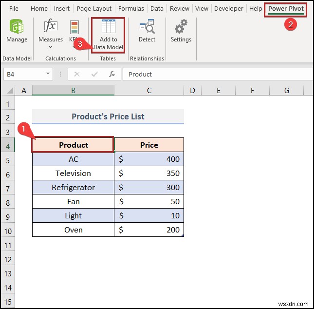 วิธีจัดการตัวแบบข้อมูลใน Excel (ด้วยขั้นตอนง่ายๆ)