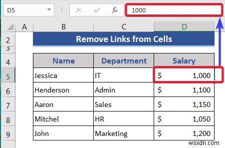 วิธีลบลิงก์ที่ไม่รู้จักใน Excel (4 ตัวอย่างที่เหมาะสม)