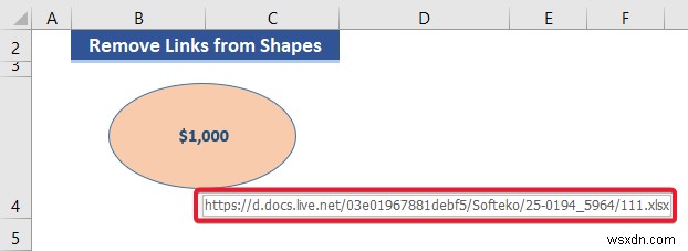 วิธีลบลิงก์ที่ไม่รู้จักใน Excel (4 ตัวอย่างที่เหมาะสม)