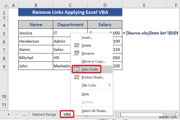 วิธีลบลิงก์ที่ไม่รู้จักใน Excel (4 ตัวอย่างที่เหมาะสม)