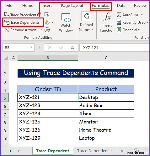 วิธีการติดตามผู้อยู่ในอุปถัมภ์ในชีตใน Excel (2 วิธีง่ายๆ)