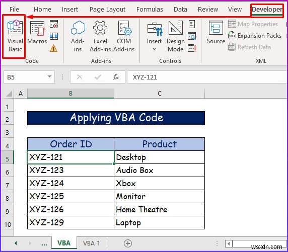 วิธีการติดตามผู้อยู่ในอุปถัมภ์ในชีตใน Excel (2 วิธีง่ายๆ)