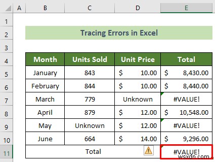 วิธีการติดตามข้อผิดพลาดใน Excel (พร้อมขั้นตอนด่วน)
