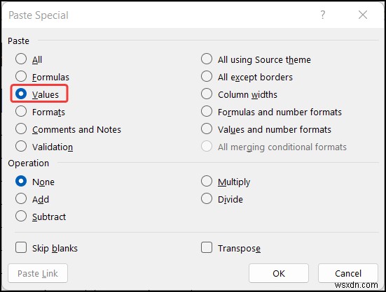 วิธีแบ่งลิงก์ใน Excel และเก็บค่าไว้ (3 วิธีง่ายๆ)