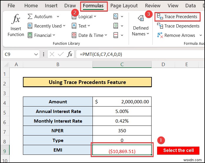 การสืบค้นกลับและสิ่งที่อยู่ในความอุปการะใน Excel (ด้วยขั้นตอนด่วน)