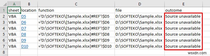 วิธีลบลิงค์เสียใน Excel (วิธีง่ายๆ 3 วิธี)