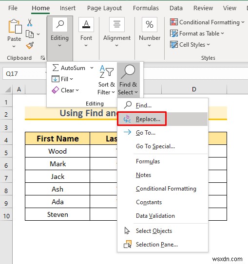 วิธีการล้างเซลล์ที่มีค่าบางอย่างใน Excel (2 วิธี)