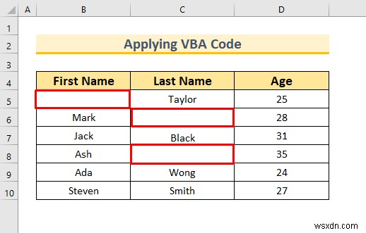 วิธีการล้างเซลล์ที่มีค่าบางอย่างใน Excel (2 วิธี)