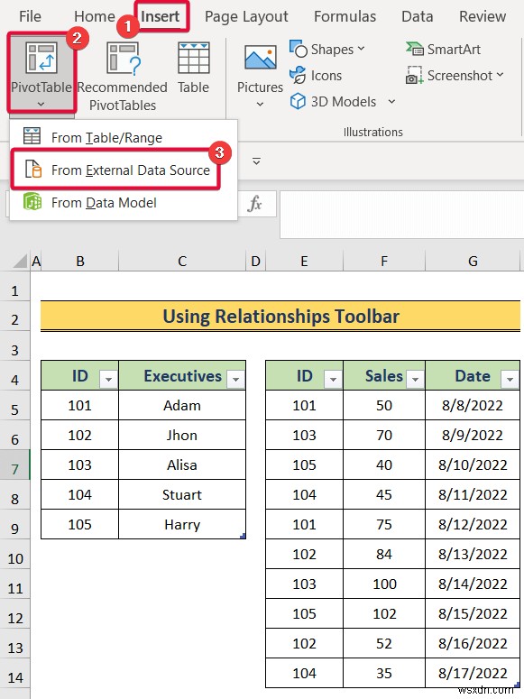 วิธีสร้างตัวแบบข้อมูลใน Excel (3 วิธีที่มีประโยชน์)