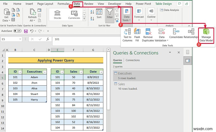 วิธีสร้างตัวแบบข้อมูลใน Excel (3 วิธีที่มีประโยชน์)