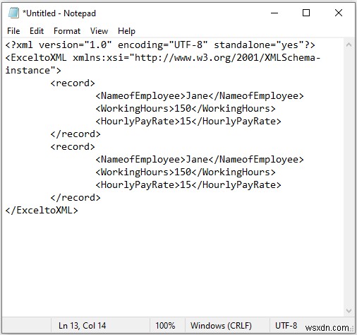 วิธีการบันทึกไฟล์ Excel เป็นการแมปข้อมูล XML (ด้วยขั้นตอนง่ายๆ)