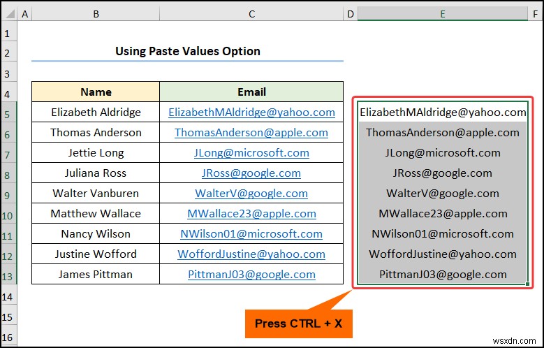 วิธีการลบลิงก์ที่ซ่อนอยู่ใน Excel (5 วิธีง่ายๆ)