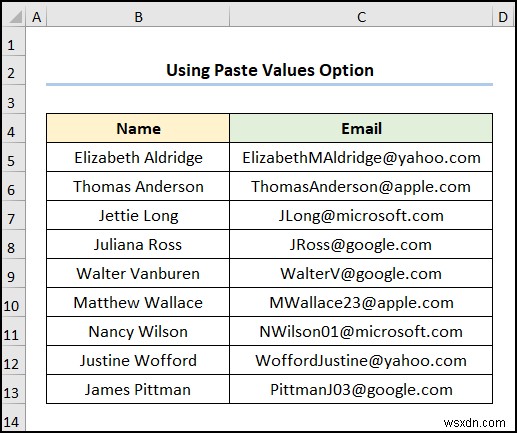 วิธีการลบลิงก์ที่ซ่อนอยู่ใน Excel (5 วิธีง่ายๆ)