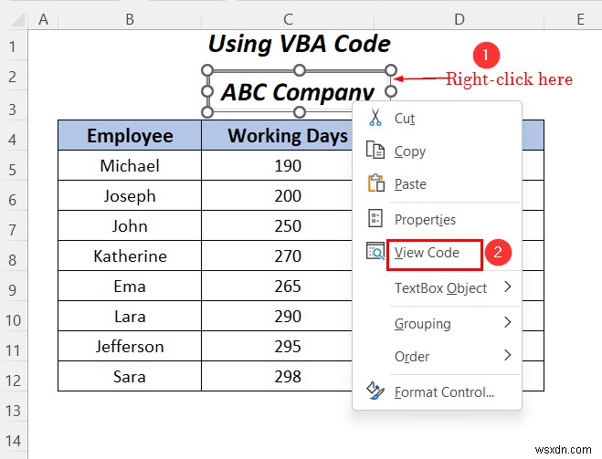 วิธีการเน้นข้อความในกล่องข้อความใน Excel (3 วิธีที่มีประโยชน์)