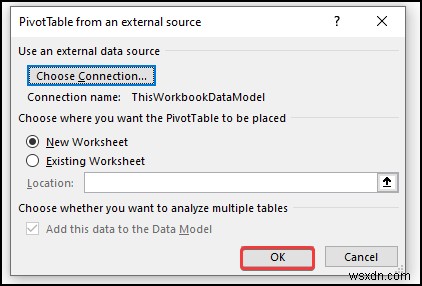 วิธีรับข้อมูลจากตัวแบบข้อมูลใน Excel (2 วิธีง่ายๆ)