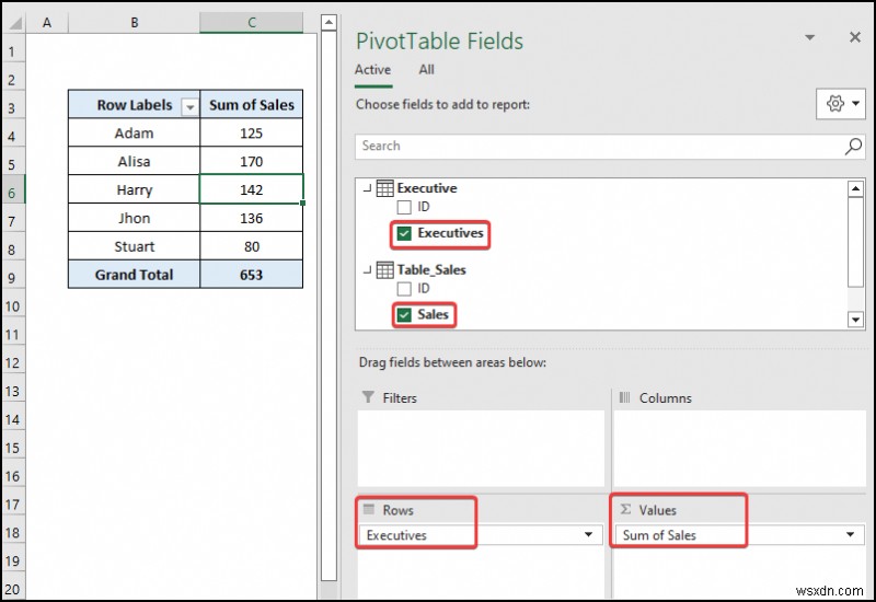 วิธีรับข้อมูลจากตัวแบบข้อมูลใน Excel (2 วิธีง่ายๆ)